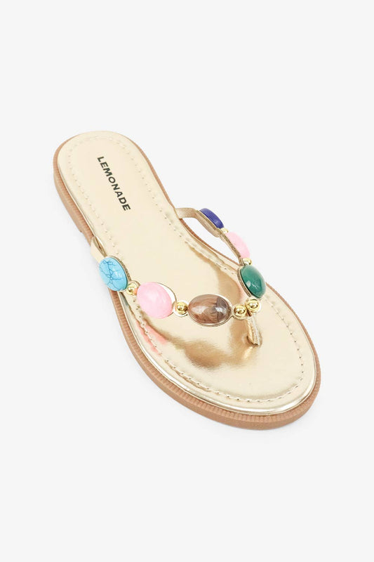 Jewel Thong Sandal